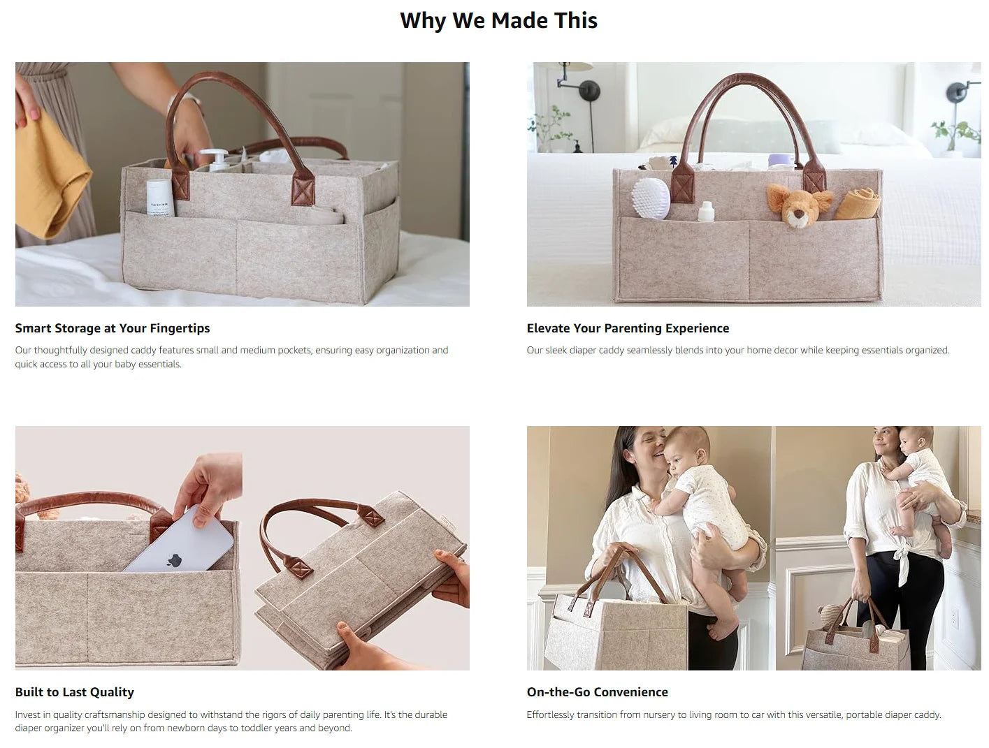 Nappy Nest™ Baby Caddy